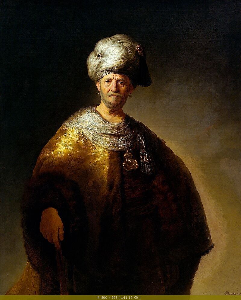 Портрет знатного славянина. Ре́мбрандт Ха́рменс ван Рейн