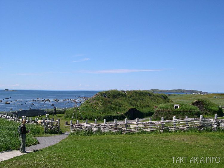 Колония викингов в Л’Анс-о-Медоуз, Ньюфаундленд (реконструкция), источник 