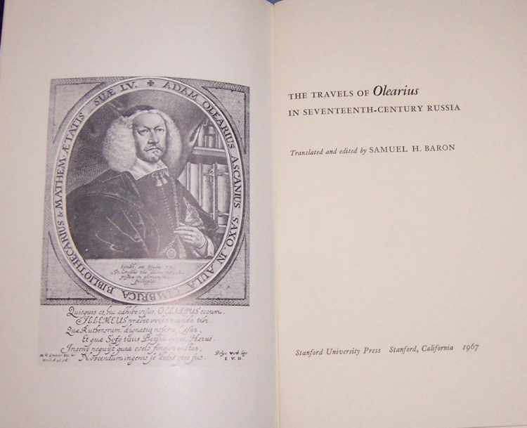 издание Олеария 1696 и 1967 года